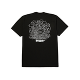 HUF WHAT A JUNGLE S/S TEE TS02521 BLACK