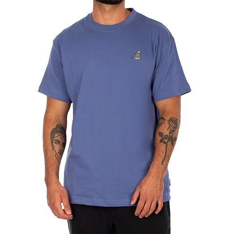 Iriedaily SHARK MATTER T-SHIRT 115B534 316 Dove Blue