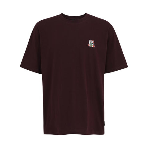 Iriedaily VAMP CAT T-SHIRT 115D568 292 Aubergine