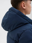 Jack&Jones junior JJGLOBAL PUFFER JACKET 12283847 Sky Captain