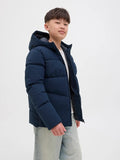 Jack&Jones junior JJGLOBAL PUFFER JACKET 12283847 Sky Captain