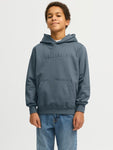 Jack&Jones junior JORFREDERIKSBERG SWEAT HOOD 12274590 Stormy Weather