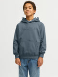 Jack&Jones junior JORFREDERIKSBERG SWEAT HOOD 12274590 Stormy Weather