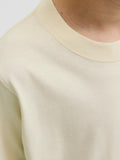 Jack&Jones junior JORNORREBRO TYPO TEE SS CREW NECK  12284057 Antique White
