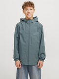 Jack&Jones junior JORVESTERBRO HOOD JACKET 12274569 Stormy Weather