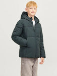 Jack&Jones junior JORVESTERBRO PUFFER JACKET 12260476 Forest River