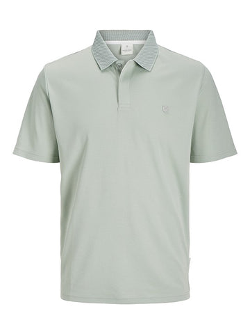 Jack&Jones junior JPRCCRODNEY SS POLO 12258288 Aqua Gray