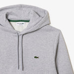 Lacoste BASIC HOODIE SH9623 CCA Silver Chine