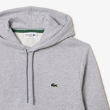 Lacoste BASIC HOODIE SH9623 CCA Silver Chine