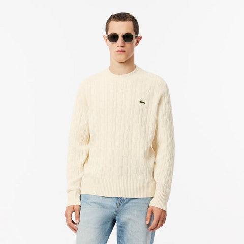 Lacoste CABLE-KNIT SWEATER AH2924 XFJ Lapland