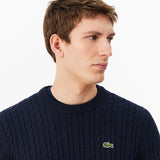 LacosteCABLEKNITSWEATERAH7627802Navy_BlueGreen__2