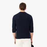 LacosteCABLEKNITSWEATERAH7627802Navy_BlueGreen__3