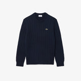 LacosteCABLEKNITSWEATERAH7627802Navy_BlueGreen__4