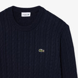 LacosteCABLEKNITSWEATERAH7627802Navy_BlueGreen__5