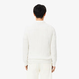 LacosteCABLEKNITSWEATERAH7627X0NBlanc__3