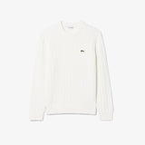 LacosteCABLEKNITSWEATERAH7627X0NBlanc__4