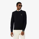 LacosteCREWNECKCOTTONSWEATERAH198500031Black__1
