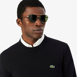 LacosteCREWNECKCOTTONSWEATERAH198500031Black__2