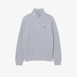 LacosteHALFZIPCOTTONSWEATSHIRTSH192700CCACCASilverChine__1