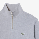 LacosteHALFZIPCOTTONSWEATSHIRTSH192700CCACCASilverChine__2
