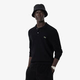 LacosteKNITTEDPOLOSWEATERAH9904031Black__1
