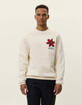 Les Deux FLOWER BASKET SWEATSHIRT 1000836 215 Ivory