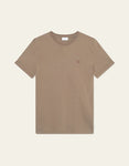 Les Deux NORREGAARD CONTRAST T-SHIRT 1000201 826 Teak Brown