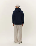 Les Deux NORREGAARD TONAL HOODIE 100202050 460 Dark Navy blue