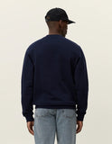 Les Deux PATCH CREW SWEATSHIRT 1000512 460 Dark Navy blue