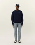 Les Deux PATCH CREW SWEATSHIRT 1000512 460 Dark Navy blue
