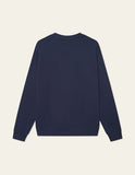 Les Deux PATCH CREW SWEATSHIRT 1000512 460 Dark Navy blue