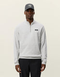 Les Deux PATCH HALF-ZIP SWEATSHIRT 1000665 230 Snow Melange