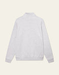 Les Deux PATCH HALF-ZIP SWEATSHIRT 1000665 230 Snow Melange