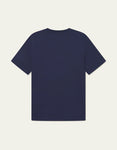 Les Deux PATCH T-SHIRT 1000511 460 Dark Navy blue