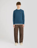 LyleScottCOTTONCREWNECKJUMPERKNB2000VCW329W329AegeanBlue__4