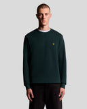 LyleScottCREWNECKSWEATSHIRTML424VOGW486W486DarkGreen__1