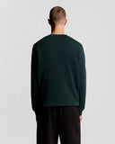 LyleScottCREWNECKSWEATSHIRTML424VOGW486W486DarkGreen__2