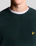 LyleScottCREWNECKSWEATSHIRTML424VOGW486W486DarkGreen__3