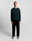 LyleScottCREWNECKSWEATSHIRTML424VOGW486W486DarkGreen__4