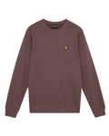Lyle&Scott CREW NECK SWEATSHIRT ML424VOG X863 Espresso