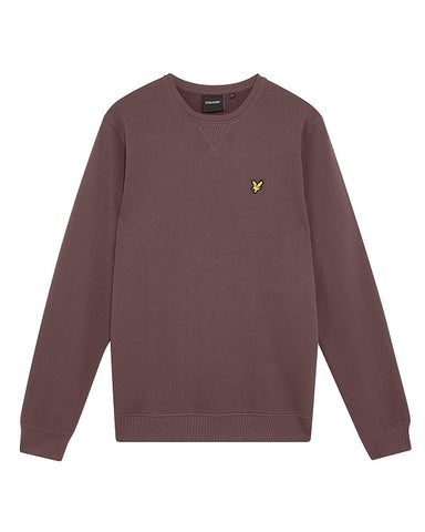 Lyle&Scott CREW NECK SWEATSHIRT ML424VOG X863 Espresso