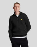 LyleScottLOOPBACKQUARTERZIPSWEATML2022VZ865Z865JetBlack__1