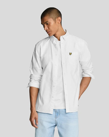 Lyle&Scott PLAIN OXFORD SHIRT LW2112V 626 White