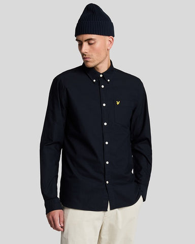 Lyle&Scott PLAIN OXFORD SHIRT LW2112V Z271 Dark Navy