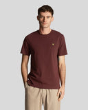 Lyle&Scott PLAIN T-SHIRT TS400VOGBASIC Z562 Burgundy