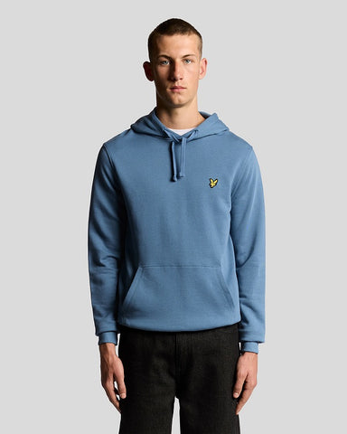 Lyle&Scott PULLOVER HOODIE ML416VOG_X861 X861 Ocean Sky