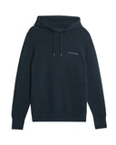 Lyle&Scott SCRIPT KNITTED HOODIE KN2308V Z271 Dark Navy