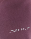 Lyle&Scott SCRIPT T-SHIRT TS2300V X868 Dusky Maroon