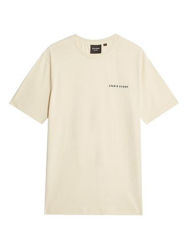 Lyle&Scott SCRIPT T-SHIRT TS2300V X869 Foam