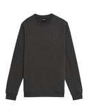 LyleScottSUPERFINECREWNECKSWEATSHIRTML2255TONW635Gunmetal__5